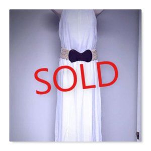 TRIXXI Grecian style Maxi Cocktail party dress, M